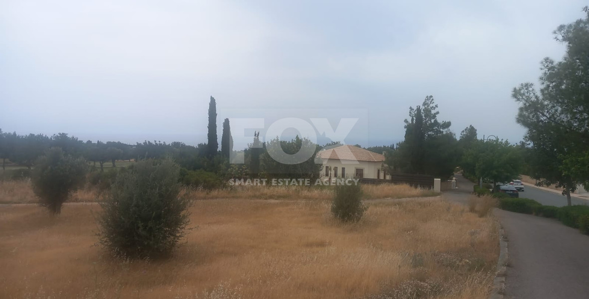 Spacious Plot for Sale at Award-Winning Aphrodite Hills Resort