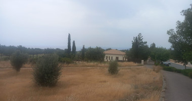 Spacious Plot for Sale at Award-Winning Aphrodite Hills Resort