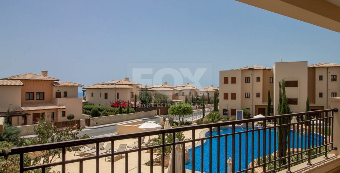 Premium First-Floor two bedroom Apartment with Pool Views – Aphrodite Hills Cyprus