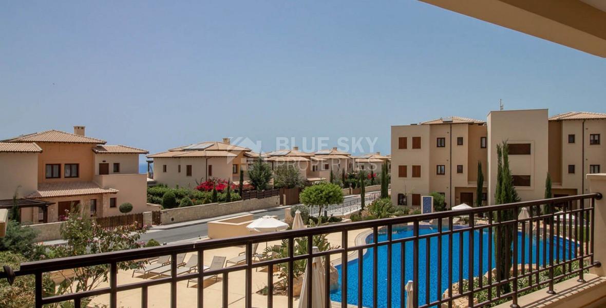 Premium First-Floor two bedroom Apartment with Pool Views – Aphrodite Hills Cyprus