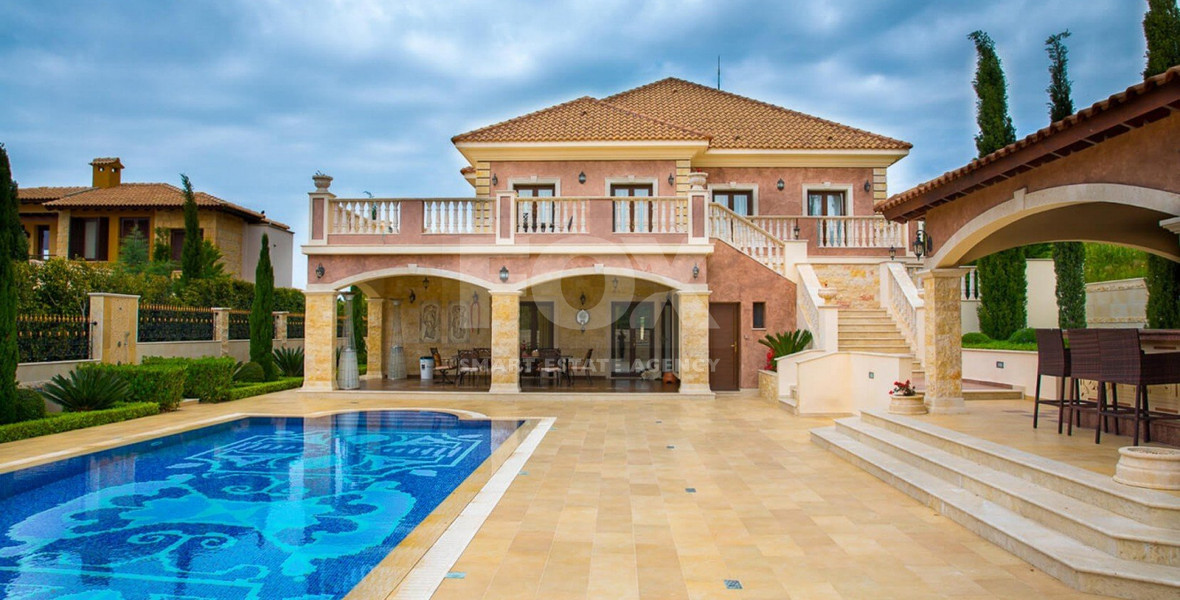 Six Bedroom  Luxury High-Spec Residence for Sale in Aphrodite Hills with Panoramic Sea Views
