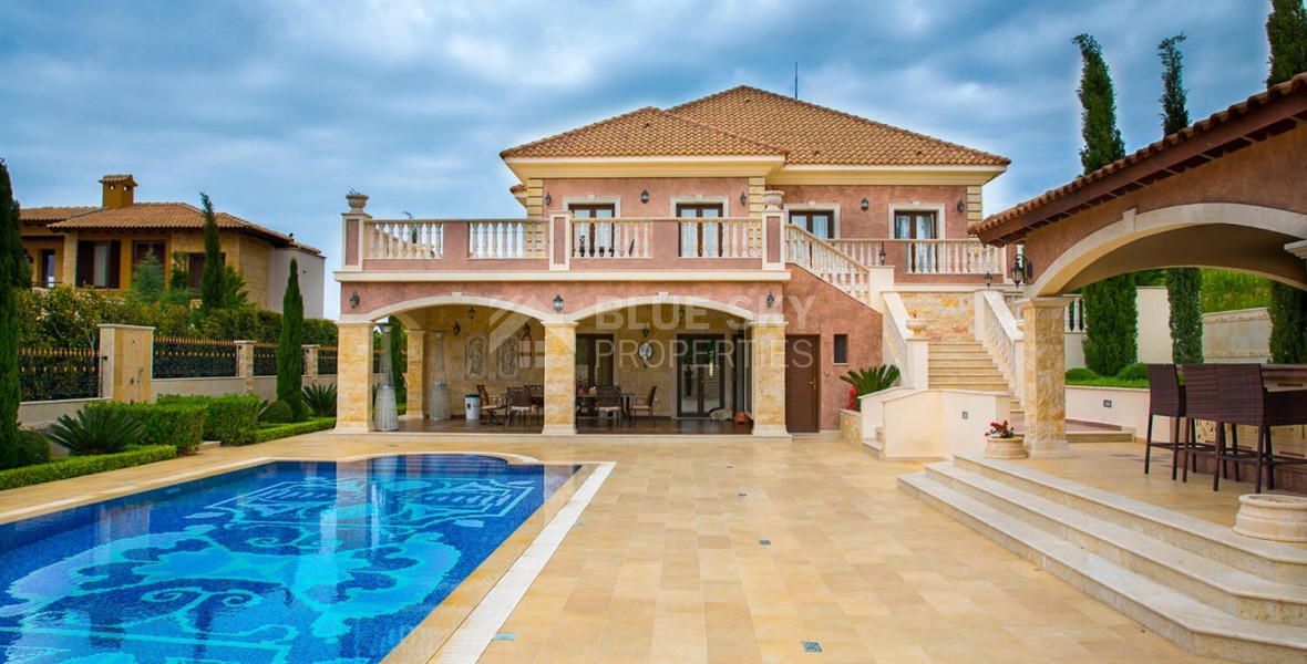 Six Bedroom  Luxury High-Spec Residence for Sale in Aphrodite Hills with Panoramic Sea Views