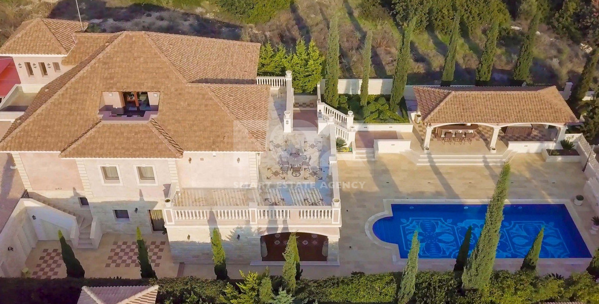 Six Bedroom  Luxury High-Spec Residence for Sale in Aphrodite Hills with Panoramic Sea Views