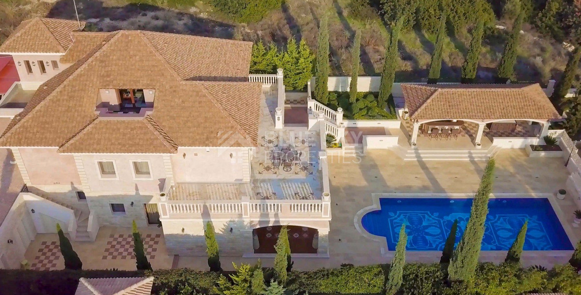 Six Bedroom  Luxury High-Spec Residence for Sale in Aphrodite Hills with Panoramic Sea Views