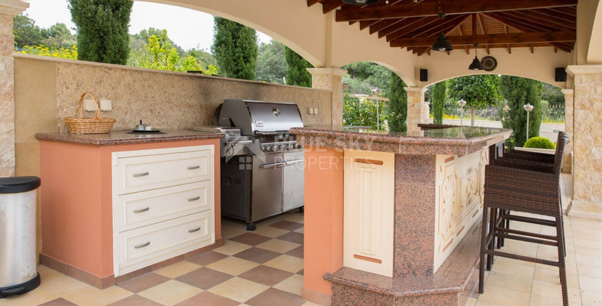 Six Bedroom  Luxury High-Spec Residence for Sale in Aphrodite Hills with Panoramic Sea Views