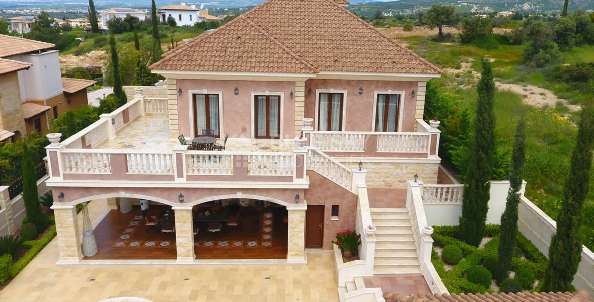 Six Bedroom  Luxury High-Spec Residence for Sale in Aphrodite Hills with Panoramic Sea Views