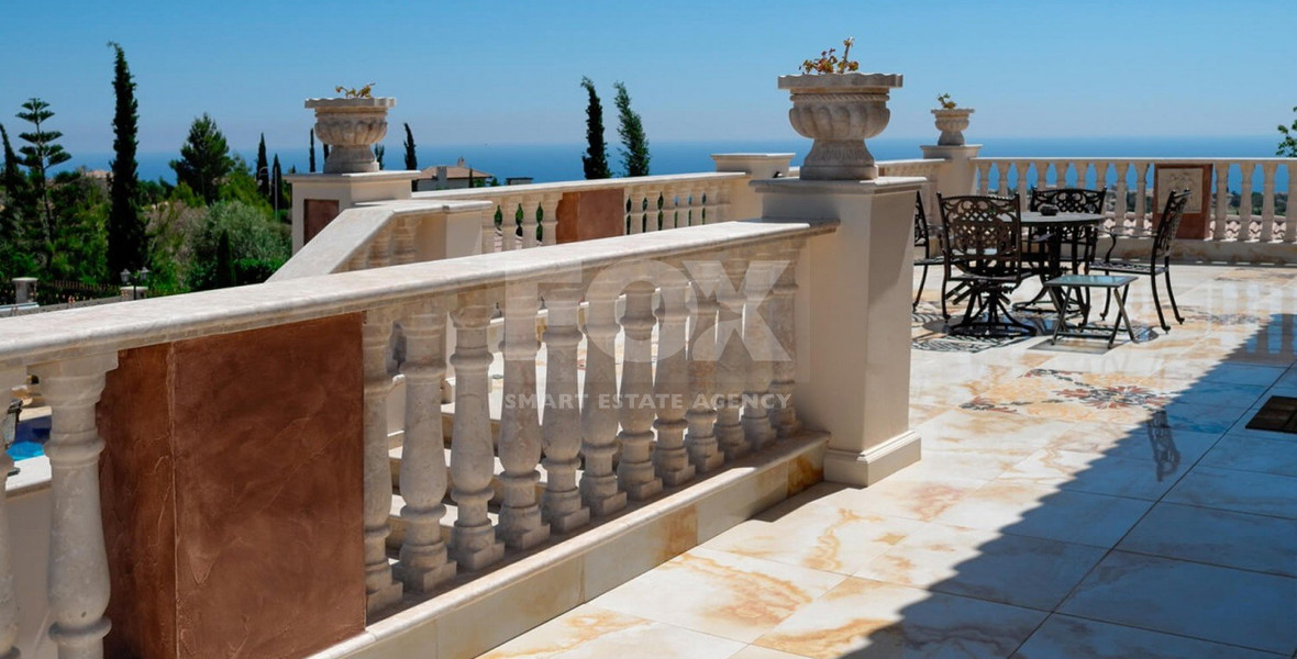 Six Bedroom  Luxury High-Spec Residence for Sale in Aphrodite Hills with Panoramic Sea Views