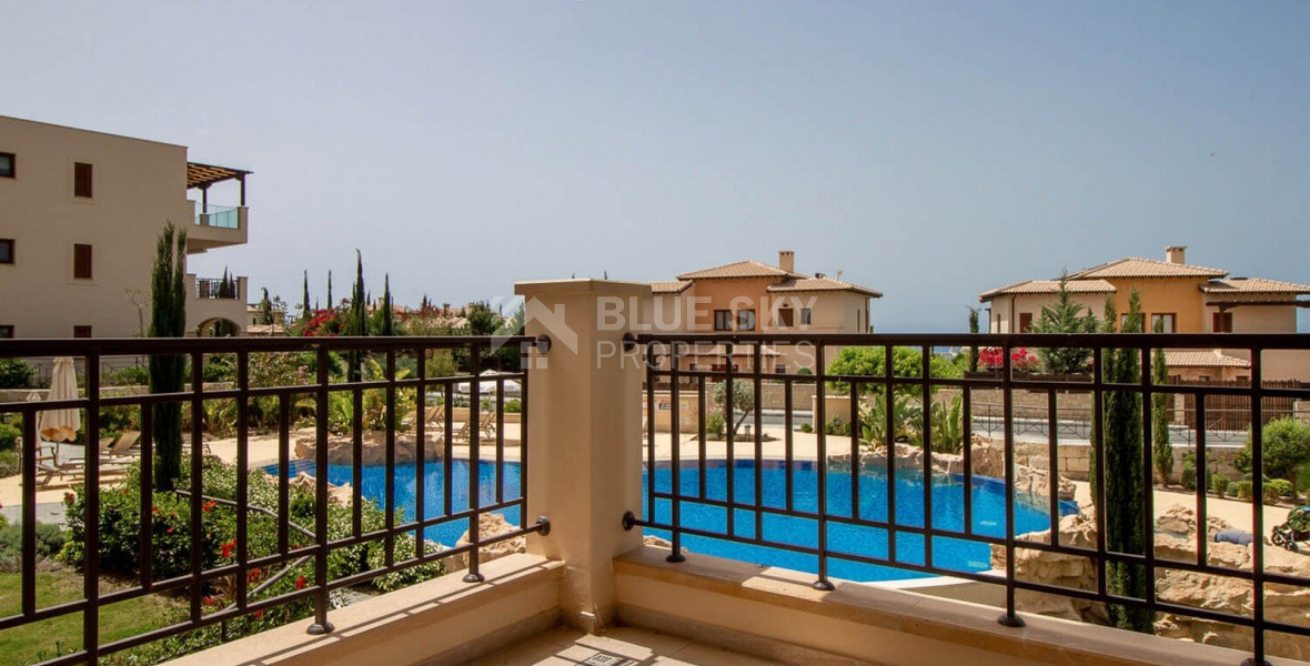 Modern two Bedrooms Premium Apartment in Aphrodite Hills – Luxury Living With Pool Views