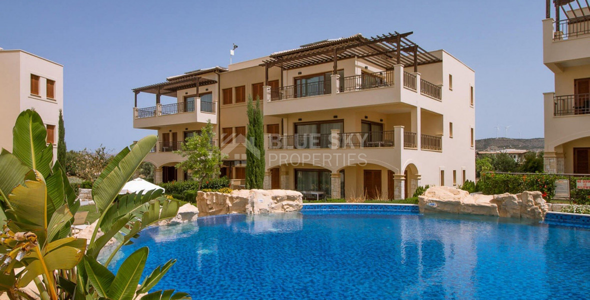 Modern two Bedrooms Premium Apartment in Aphrodite Hills – Luxury Living With Pool Views