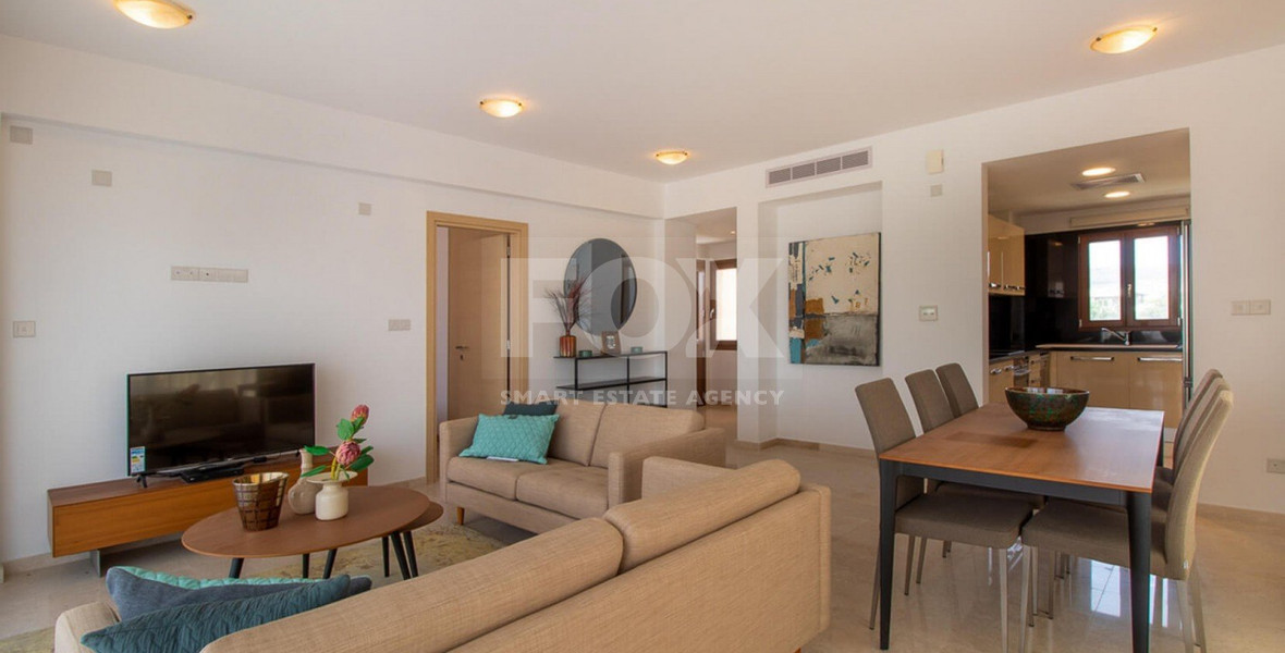 Modern two Bedrooms Premium Apartment in Aphrodite Hills – Luxury Living With Pool Views