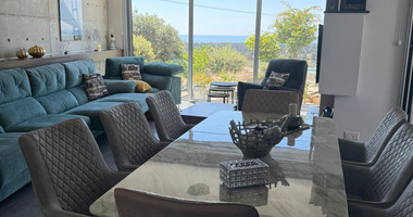 Modern Seaview Three bedroom Villa for rent in Achelia, Paphos