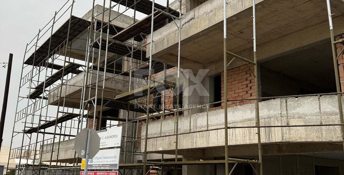 Under Construction One Bedroom Apartment in Geroskipou for sale