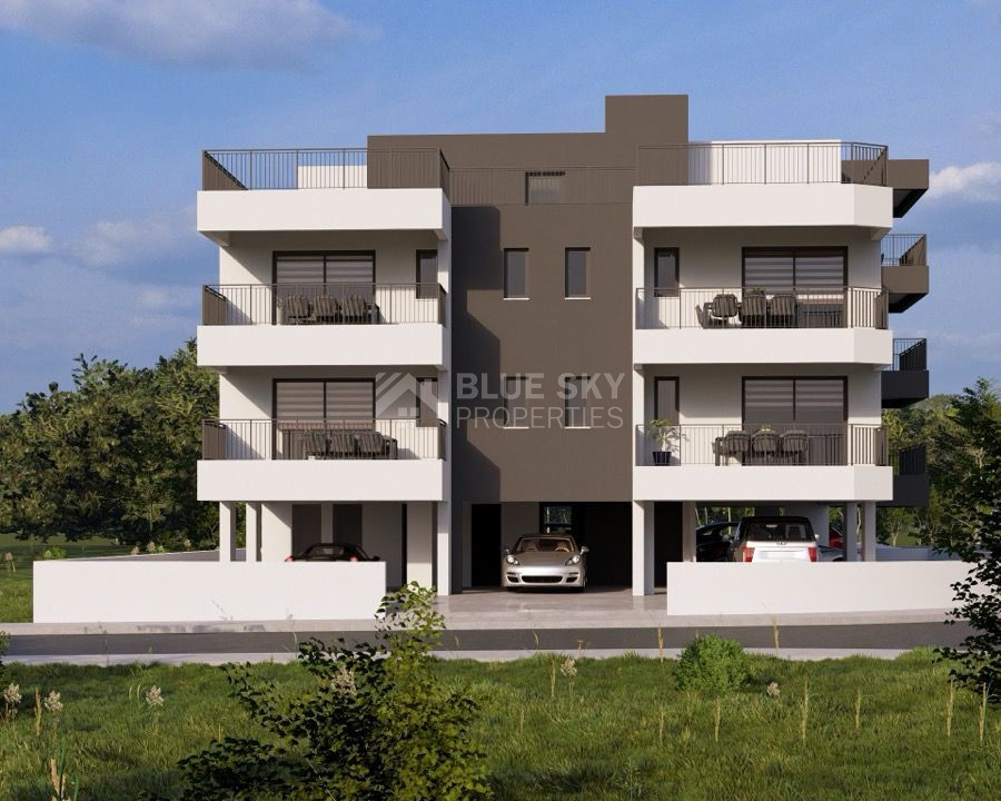 Under Construction One Bedroom Apartment in Geroskipou for sale
