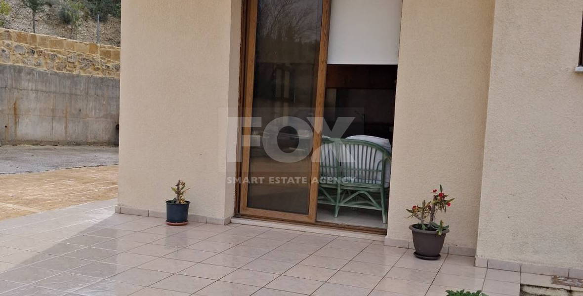 Fully Furnished One-Bedroom Ground Floor Apartment for Rent in Agios Demetrianos, Paphos