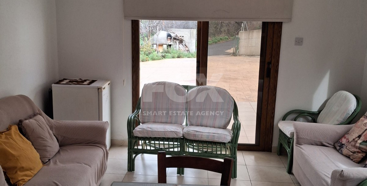 Fully Furnished One-Bedroom Ground Floor Apartment for Rent in Agios Demetrianos, Paphos