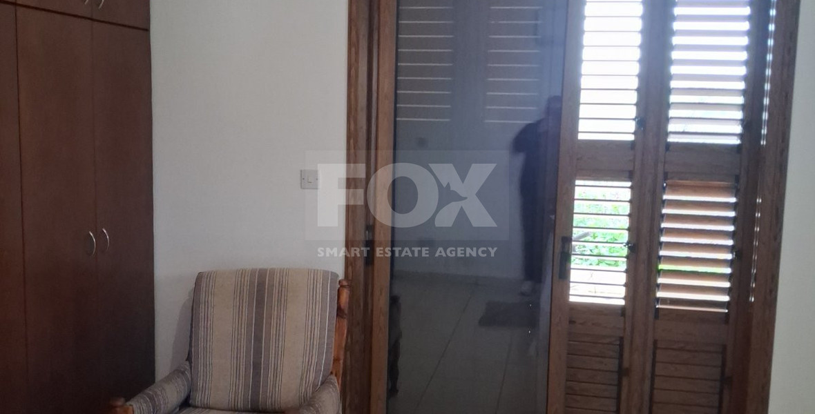 Fully Furnished One-Bedroom Ground Floor Apartment for Rent in Agios Demetrianos, Paphos