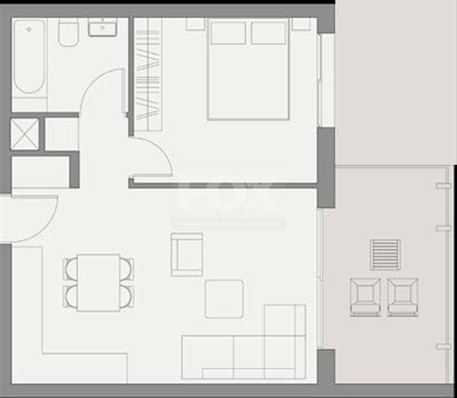 Contemporary 1-Bedroom Apartment For Sale in Prime Gated Community – Limassol