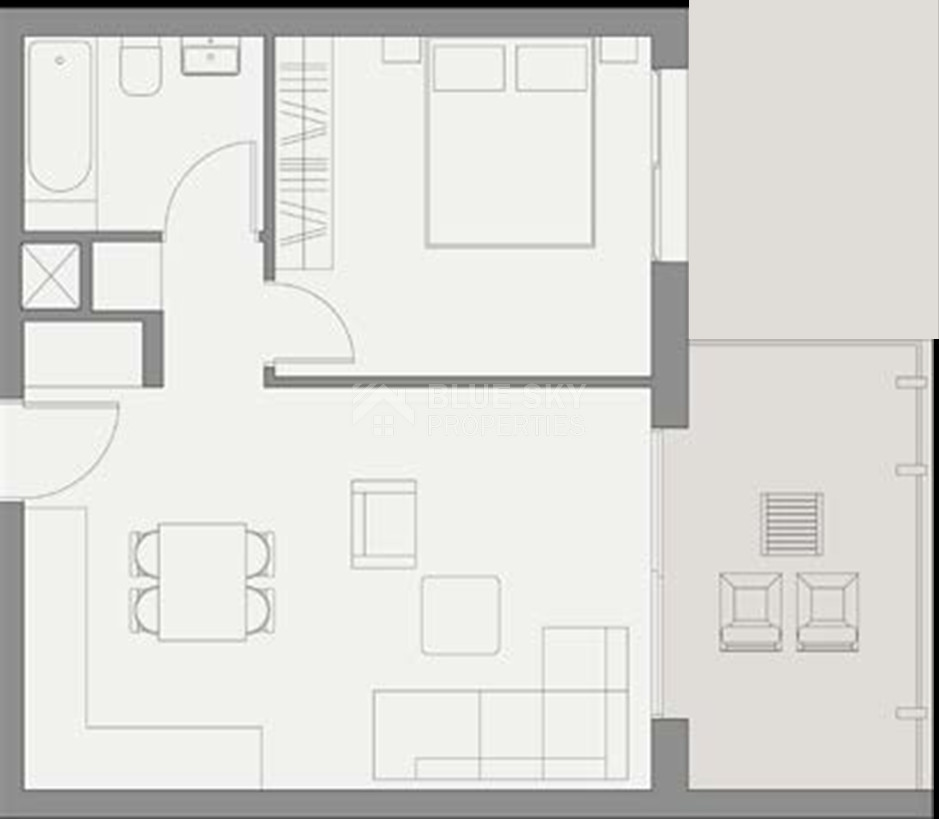 Contemporary 1-Bedroom Apartment For Sale in Prime Gated Community – Limassol