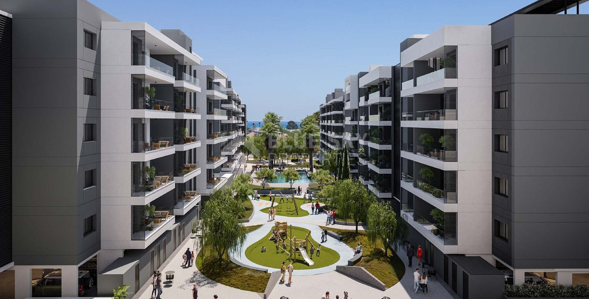 Top Floor 2-Bedroom Apartment with Private Roof Garden For Sale in Gated Lifestyle Community – Limassol