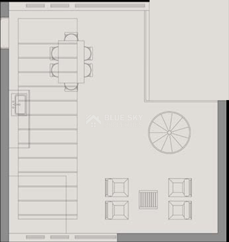 Top Floor 2-Bedroom Apartment with Private Roof Garden For Sale in Gated Lifestyle Community – Limassol