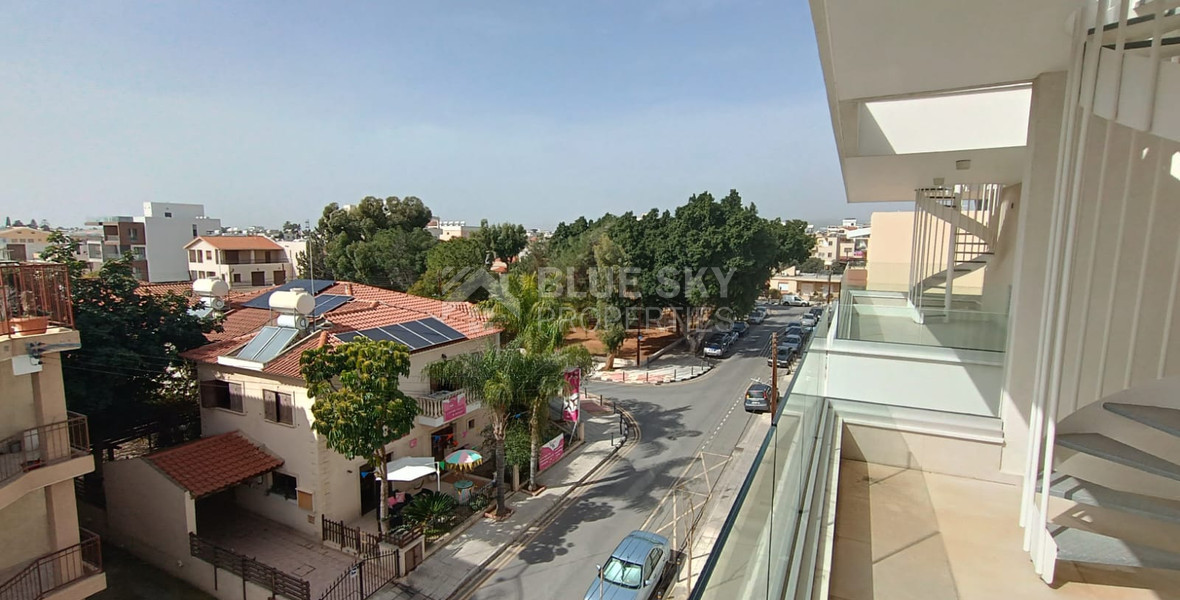 New Two Bedroom Top Floor  Apartment With Private Roof Garden for sale in Agios Spyridonas