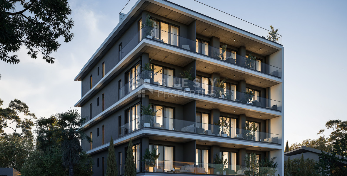 Contemporary  Off-Plan 1-Bedroom Apartment For Sale in Katholiki – Limassol