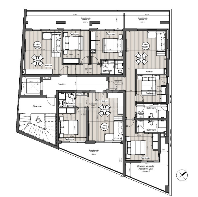 Stylish 2 -Bedroom Apartment For Sale in Katholiki – Limassol