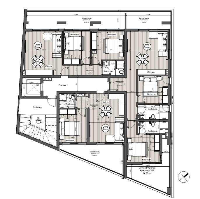 Stylish  Off-Plan 1-Bedroom Apartment For Sale in Katholiki – Limassol