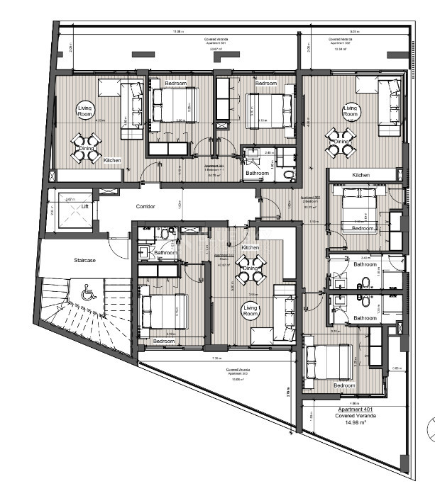 Contemporary  Off-Plan 1-Bedroom Apartment For Sale in Katholiki – Limassol