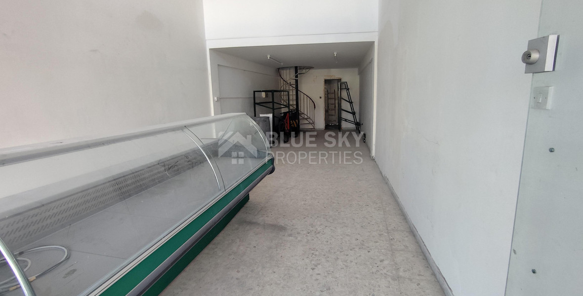 Shop for rent in Agios Ioannis, Limassol