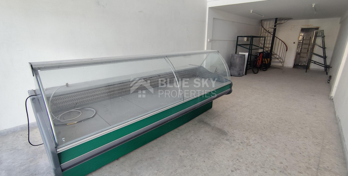 Shop for rent in Agios Ioannis, Limassol