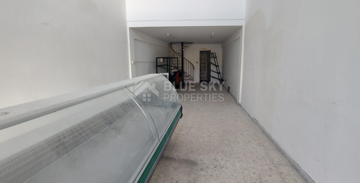 Shop for rent in Agios Ioannis, Limassol