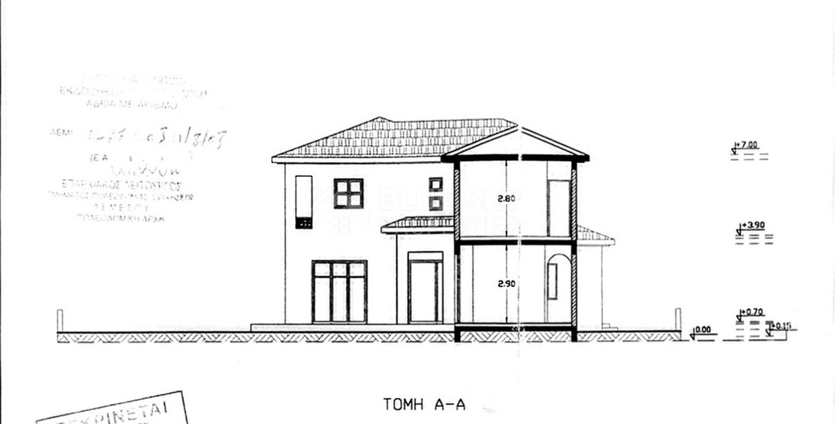 Four-Bedroom Villa for Sale – 200m from Parklane Beach, Tourist Area of Limassol