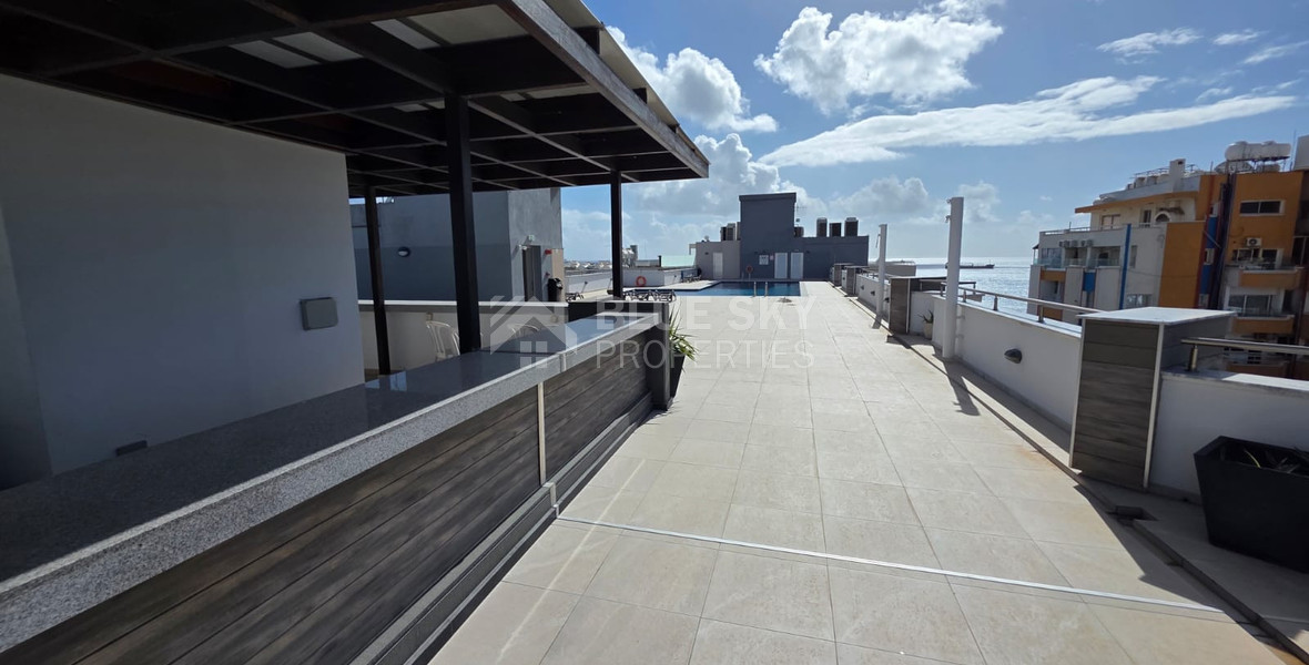 Spacious 2-Bedroom Seafront Apartment for Rent – Agia Trias, Limassol