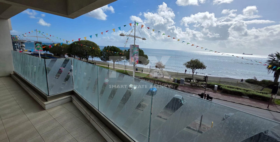 Spacious 2-Bedroom Seafront Apartment for Rent – Agia Trias, Limassol