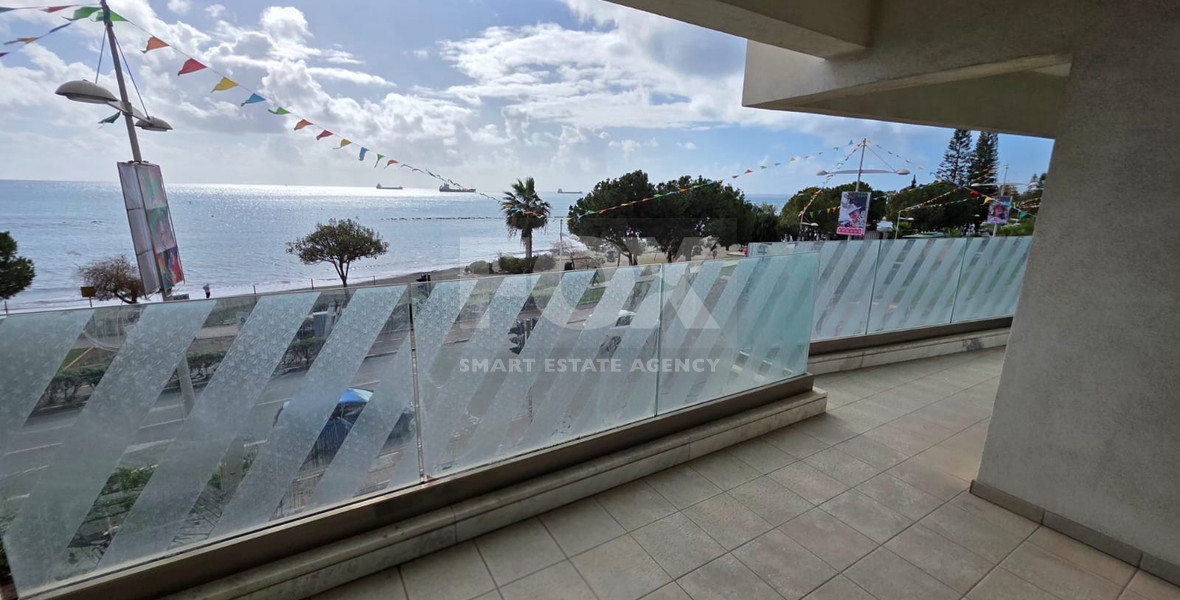 Spacious 2-Bedroom Seafront Apartment for Rent – Agia Trias, Limassol