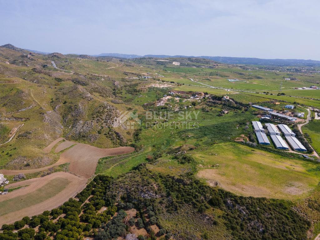 Scenic Countryside Land Opportunity in Agia Varvara , Paphos for sale