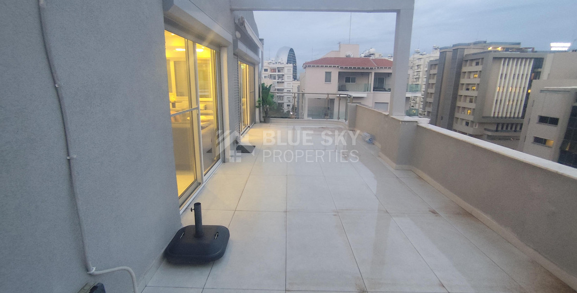 Luxury three bedroom apartment with Roof Garden & Panoramic Sea View - Neapoli