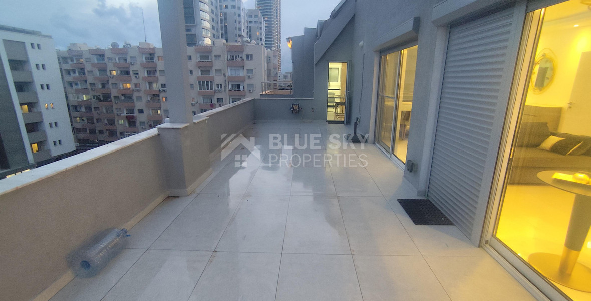 Luxury three bedroom apartment with Roof Garden & Panoramic Sea View - Neapoli