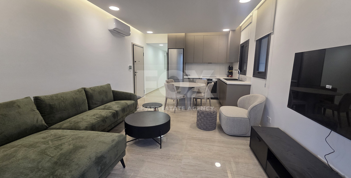 For Rent Stunning Brand New Two-Bedroom Apartment in Luxury area - Agios Athanasios