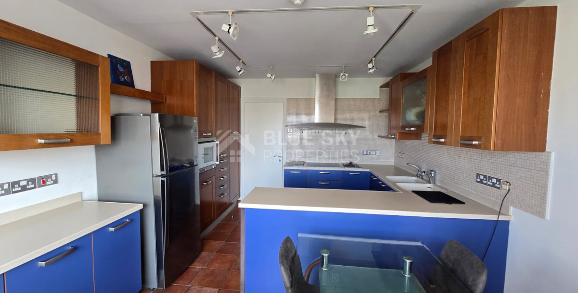 Spacious Top Floor Three Bedroom Apartment In Neapoli For Sale
