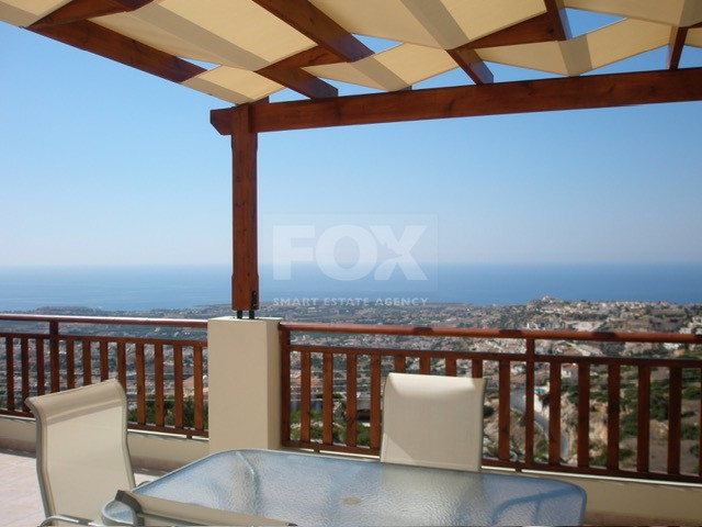 Two bedroom apartment for sale with Sea views in Pegeia, Paphos