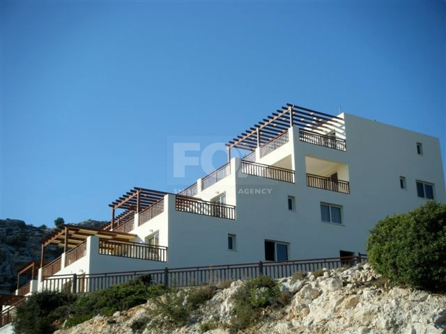 Two bedroom apartment for sale with Sea views in Pegeia, Paphos