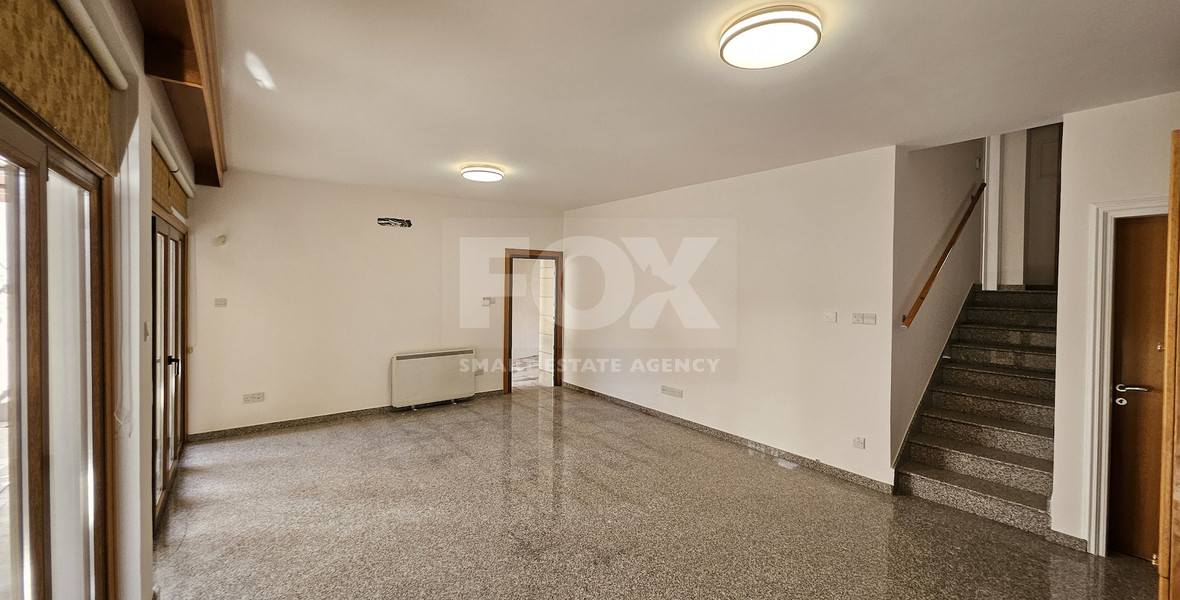 Spacious Semi-Detached, Unfurnished House with Three Bedrooms for rent in Kapsalos Area