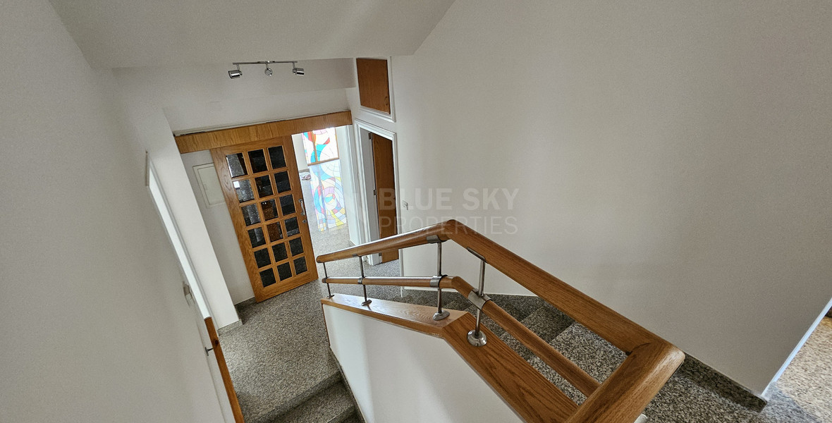 Spacious Semi-Detached, Unfurnished House with Three Bedrooms for rent in Kapsalos Area