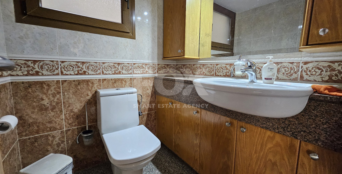 Spacious Semi-Detached, Unfurnished House with Three Bedrooms for rent in Kapsalos Area