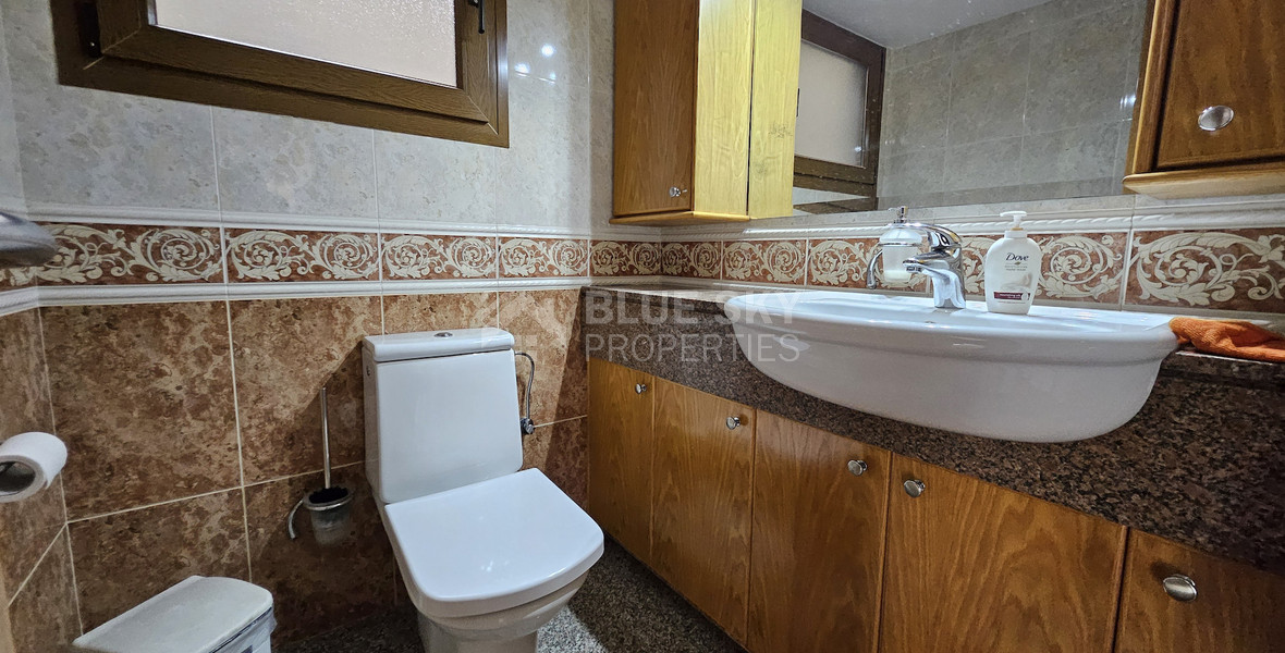 Spacious Semi-Detached, Unfurnished House with Three Bedrooms for rent in Kapsalos Area