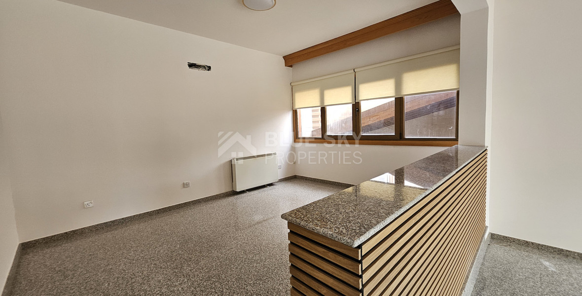 Spacious Semi-Detached, Unfurnished House with Three Bedrooms for rent in Kapsalos Area