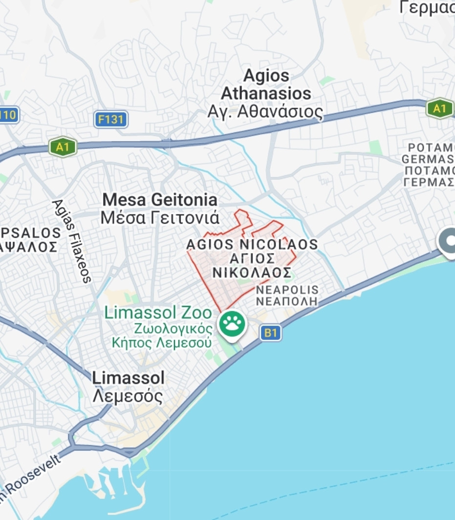 Residential Land for Sale in Agios Nikolaos, Limassol – High Building Density Opportunity