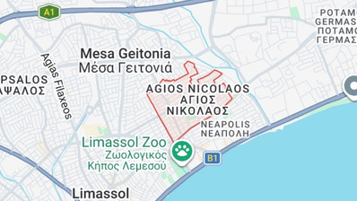 Residential Land for Sale in Agios Nikolaos, Limassol – High Building Density Opportunity